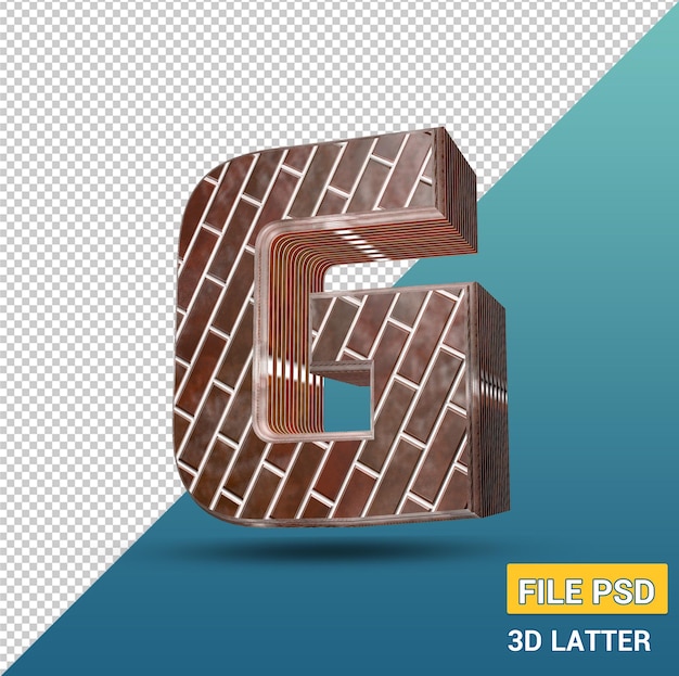 PSD 3d quest'ultimo g