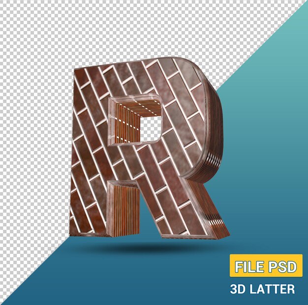 3d latter r