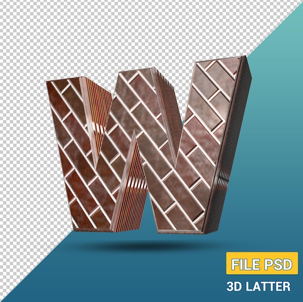 3D latter W