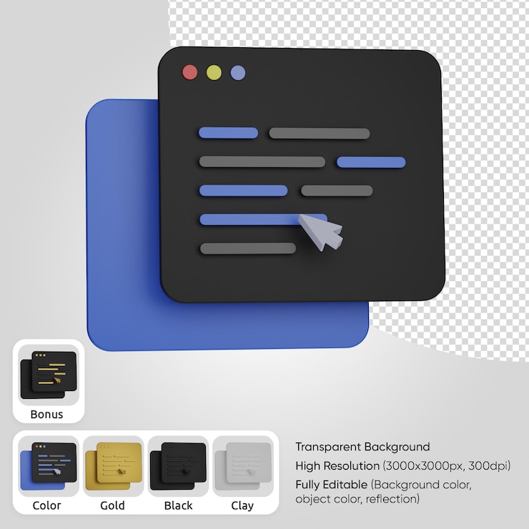 PSD 3d layout with narrow