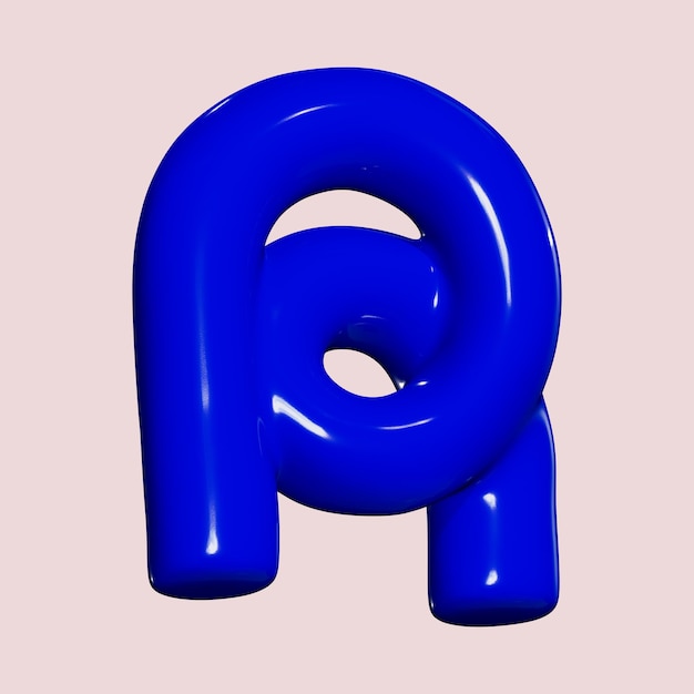 3D Letter R