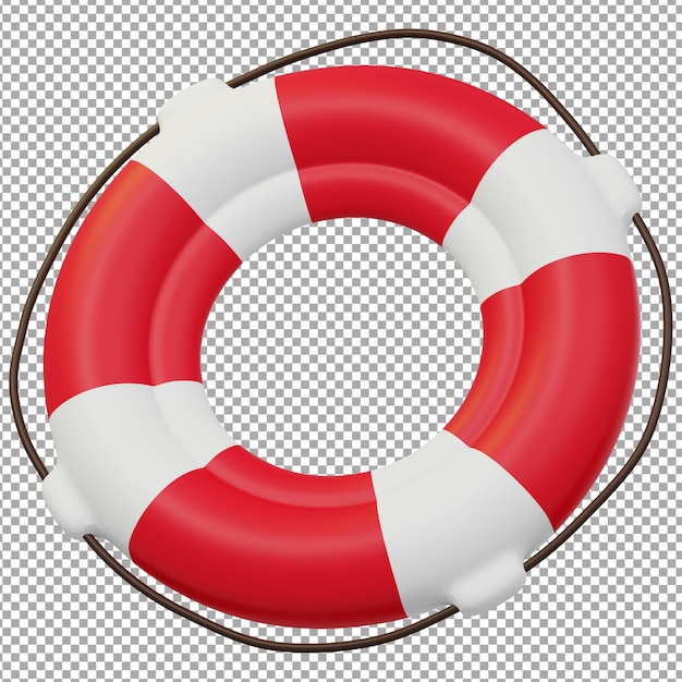 3d lifebuoy illustration