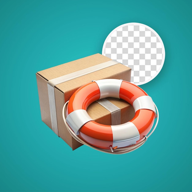 PSD 3d lifebuoy