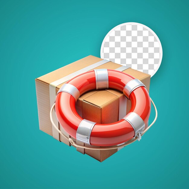 PSD 3d lifebuoy