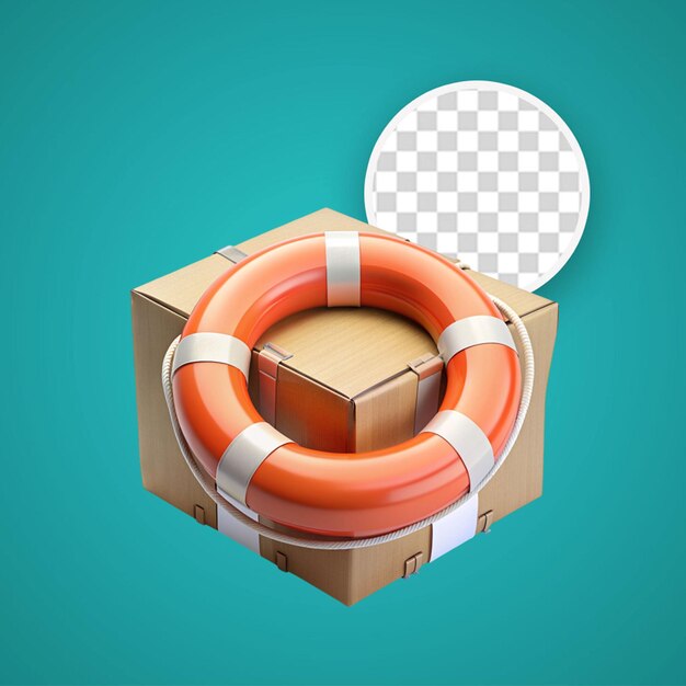 PSD 3d lifebuoy