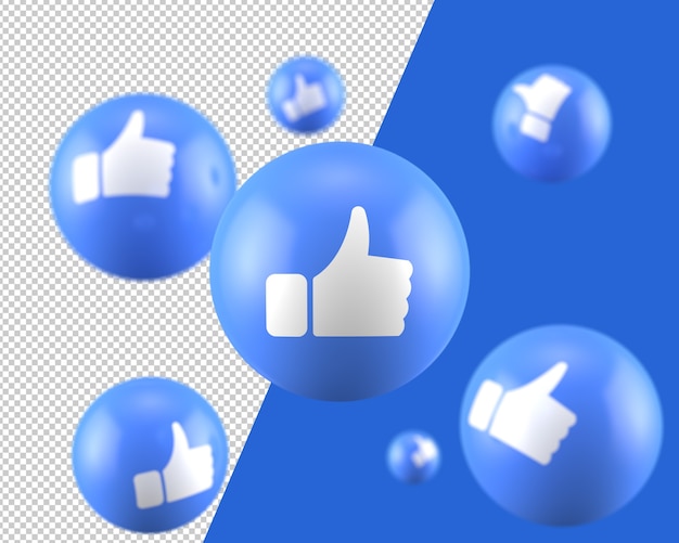 PSD 3d like icon