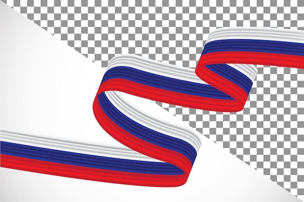 3d lint van rusland vlag-13