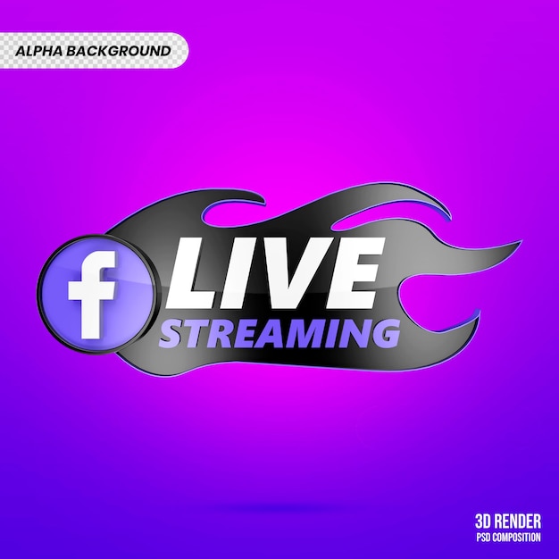 3d live streaming facebook