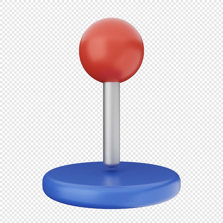 PSD 3d 위치 마크 핀 gps 지도