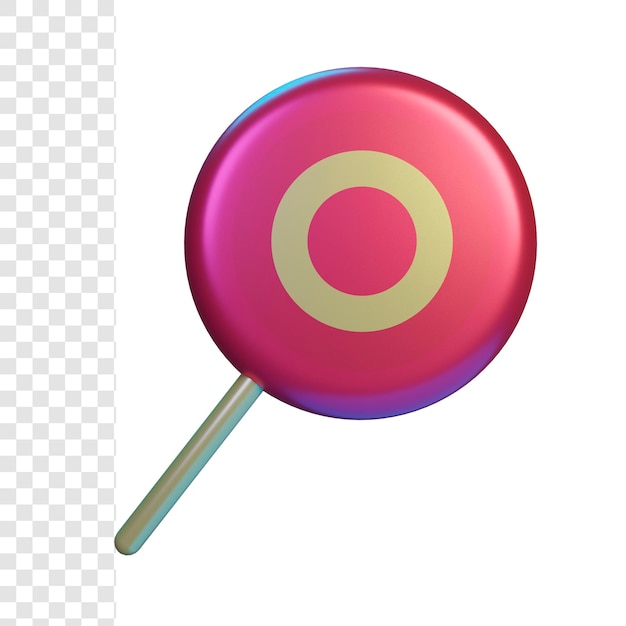 PSD 3d lollipop