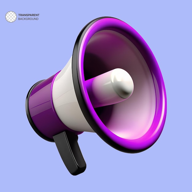 3d loudspeaker icon