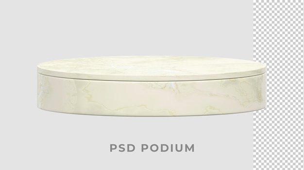 3D luxe marmeren podium