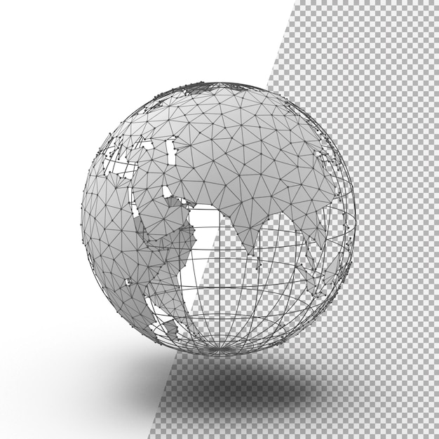 3D Maa-pallo Png