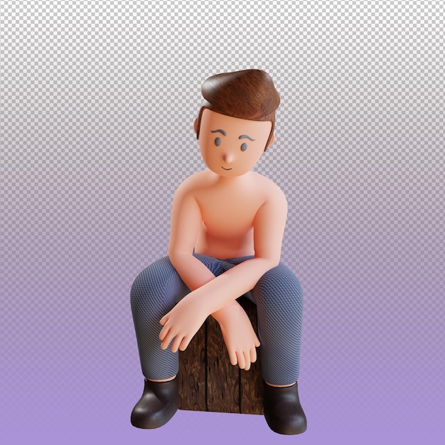 3d male character