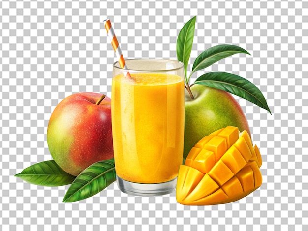 PSD 3d mango juice