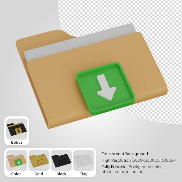 3D mappen nedlasting
