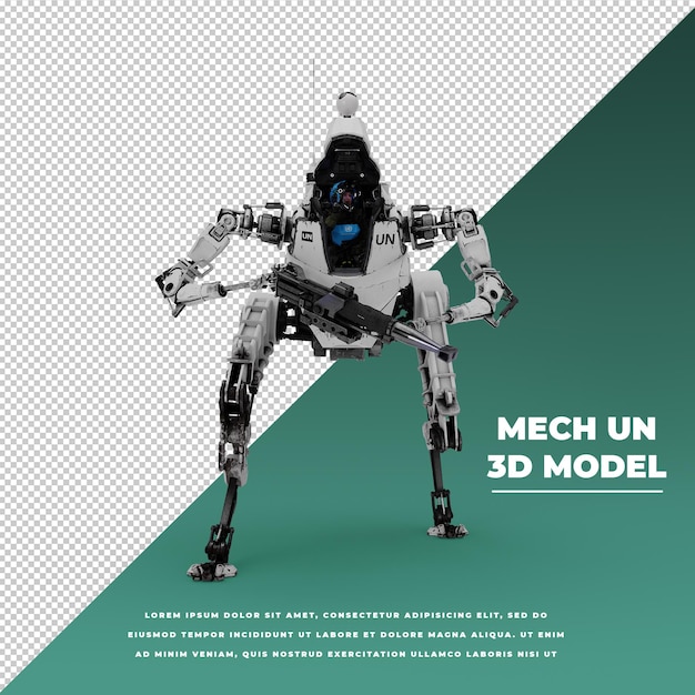 PSD 3d mech vn-model