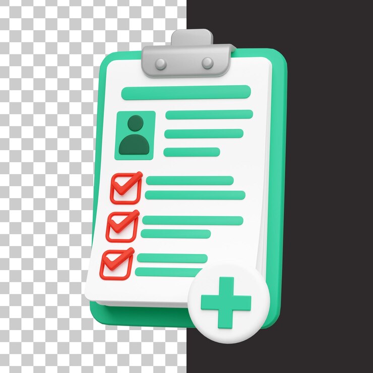 PSD 3d medical icons ux ui web design elements 3d