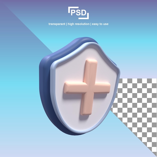 PSD 3d medical shield