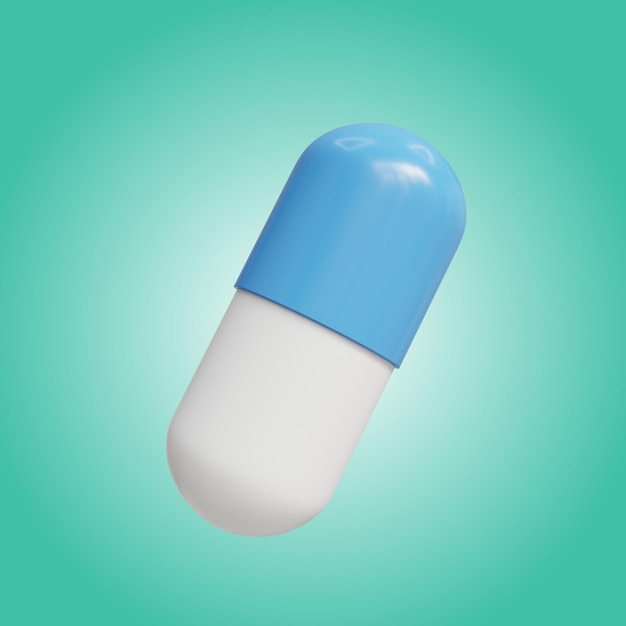 PSD 3d medicine capsule