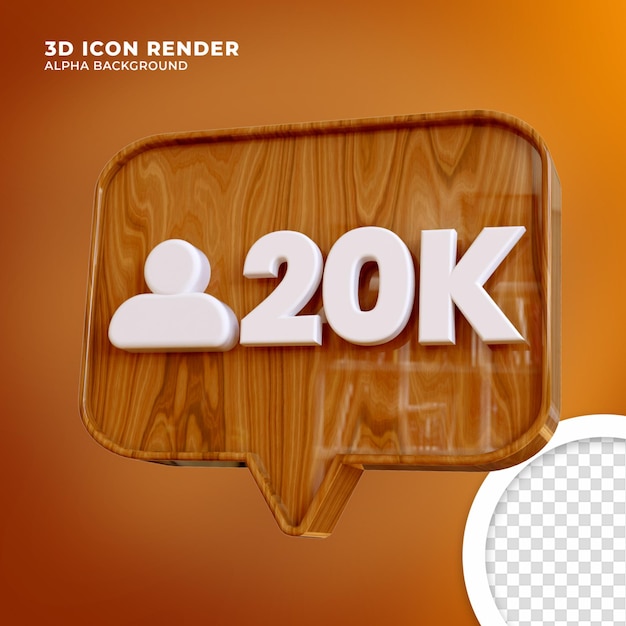 PSD 3d-melding instagram rendering