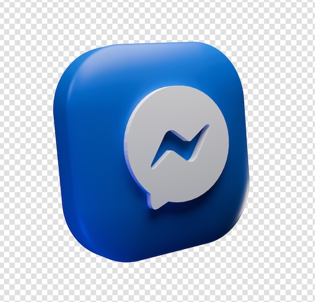 3D Messenger-pictogram