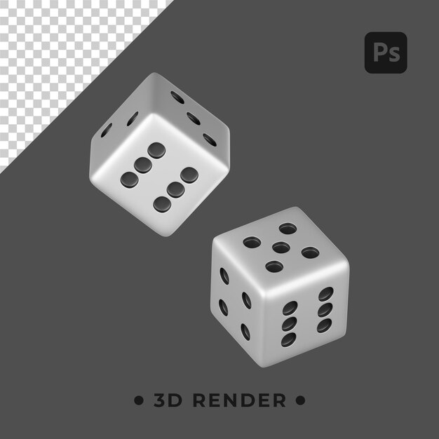 3D Metal Dice