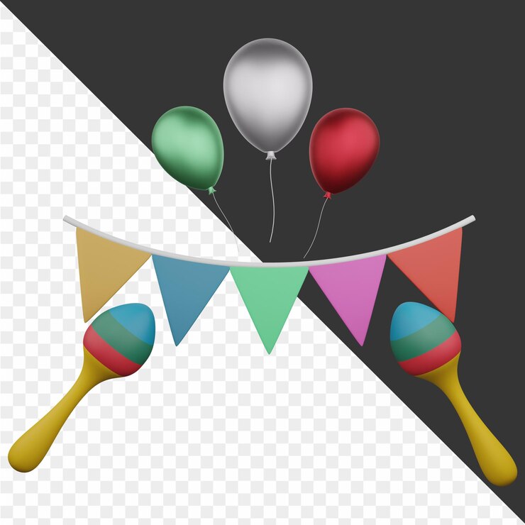PSD 3d mexico ilustration
