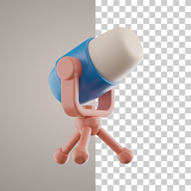 3d mic-uitknippad