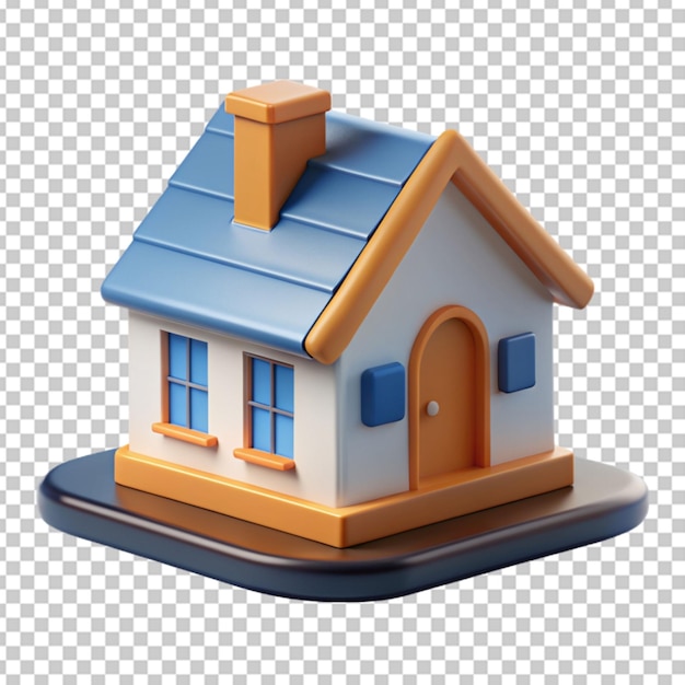 Mini-casa in 3d