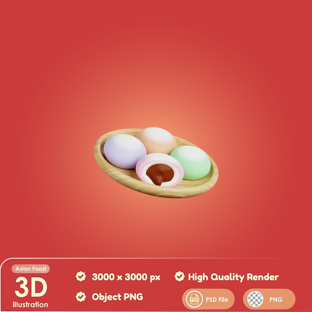 3d mochi