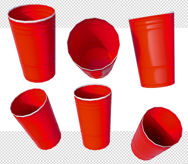 3d model 3d juice glass without background