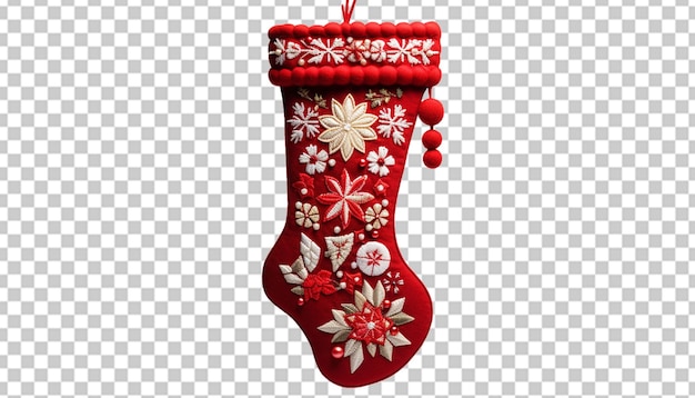 PSD un modello 3d di una calza di natale