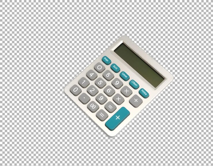 3D Model of a Calculator