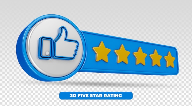 3d model star rating user reviews rating rating concept enjoying the app