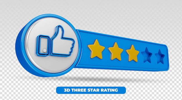 3d model star rating user reviews rating rating concept enjoying the app