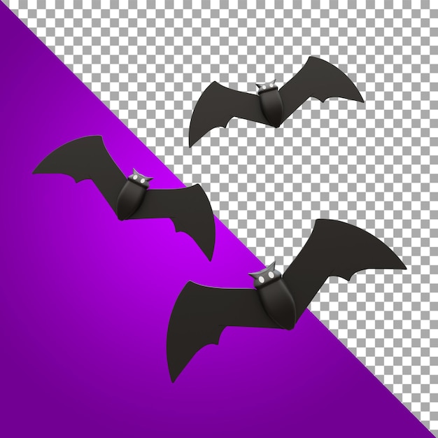 3d modeling bat halloween asset