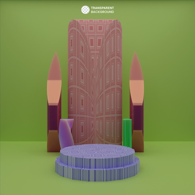 PSD 3d-modern productpodium