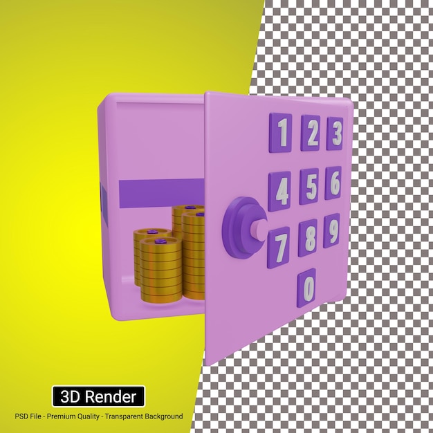 3d money safe