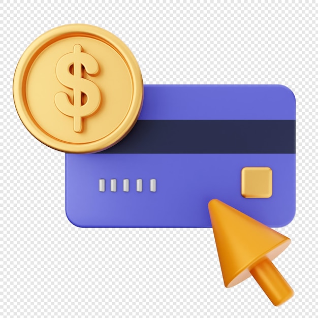 3D 貨幣交易信用卡