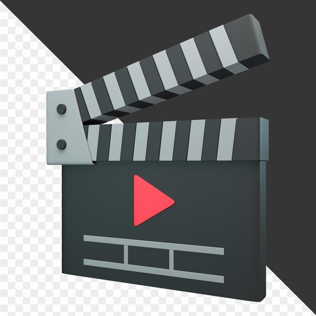 PSD 3d movie tools icon