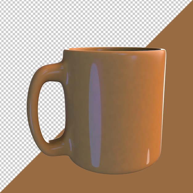 3d mug for mockup, realistic hight quality mug rendering.