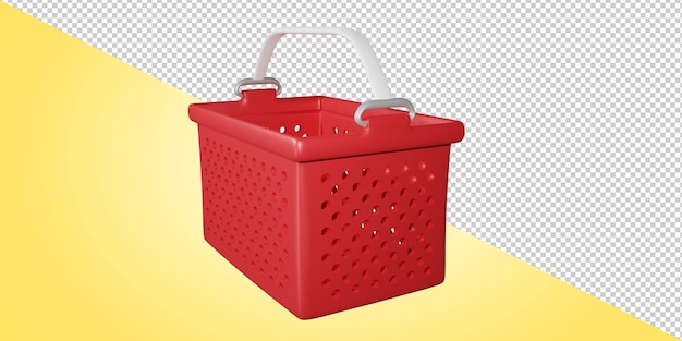 PSD 3d multi-angle shopping cart