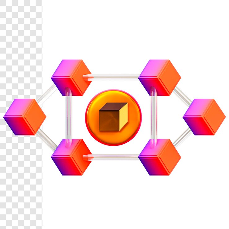 PSD 3d nft block chain