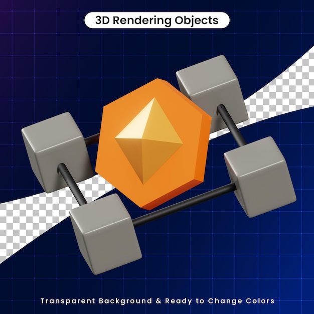 3d nft blockchain