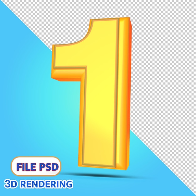 Numero 3d 1