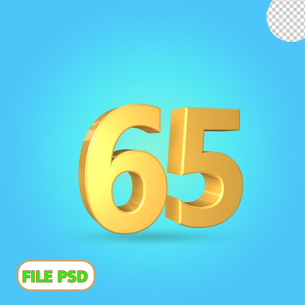 3d 숫자 6