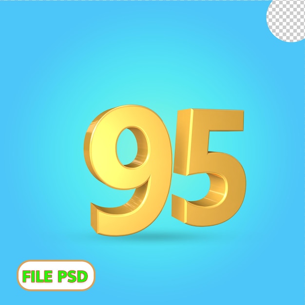 3d number 95