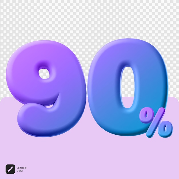 3d number percentage sale