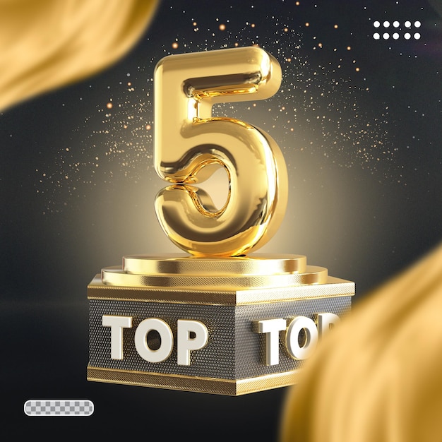 3-й номер top 5 gold